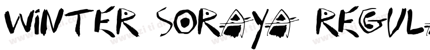 Winter Soraya Regula字体转换
